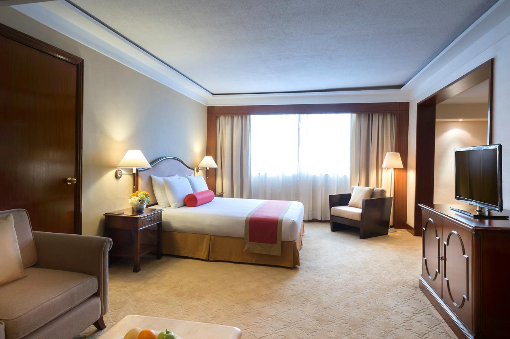 Marco Polo Plaza Cebu Hotel Exterior foto A room at the hotel